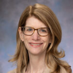 Studio portrait of Lynn Dosky